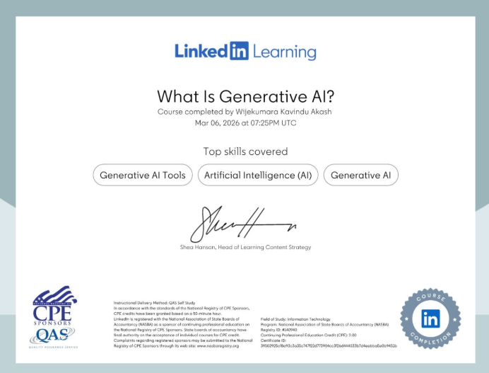 Generative AI - LinkedIn Learning